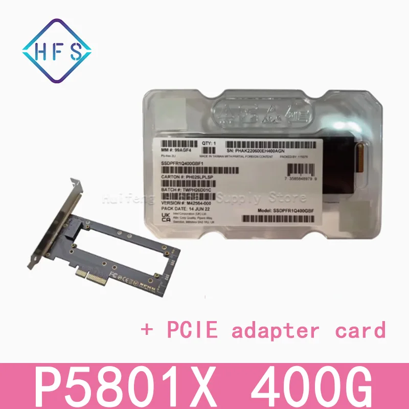 Original For OPTANE SSD DC P5801X 400G S 15MM interface
