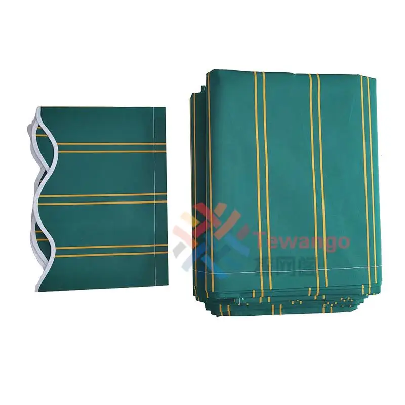 Size Strips Pure Color Outdoor Heavy Duty Awning Replacement Cloth Poly Fabric Telescopic Waterproof Store Banner outdoor awnings