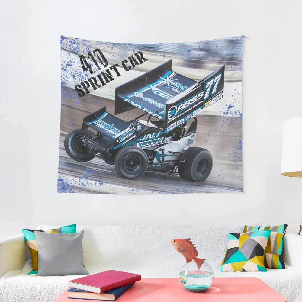 

Big 410 Sprint Car Tapestry Bedroom Room Decorations Aesthetic
