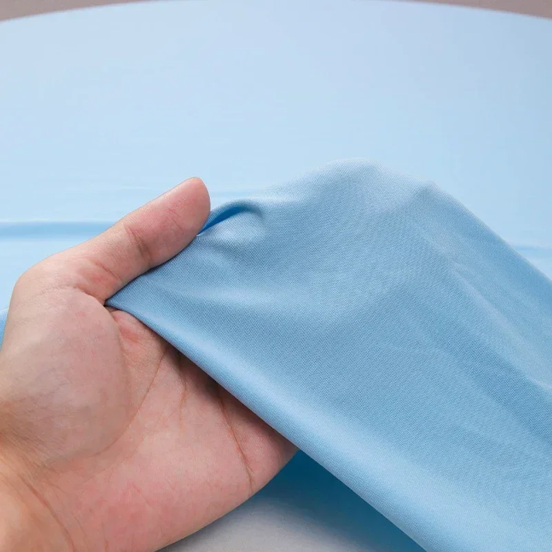 Milk Silk Fabric 0.5m/1m/2m Four Sided Stretch Knitted Milk Silk Fabric for Sewing