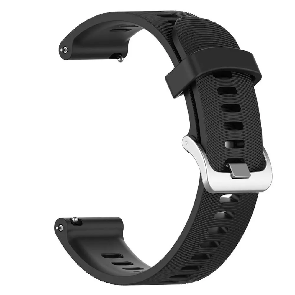 Premium 20mm Silicone Smartwatch Band - Elegant Strap