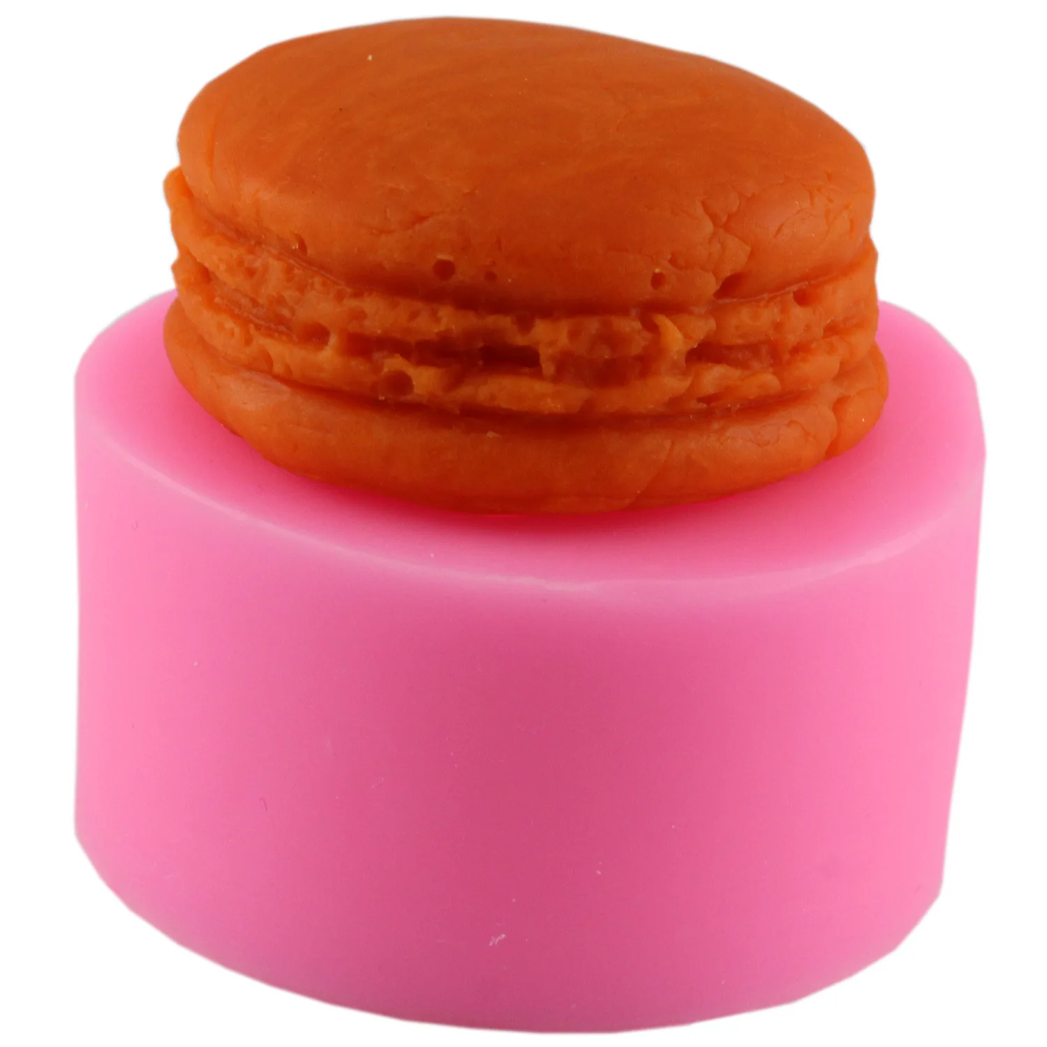 

2 шт./лот форма для украшения тортов в виде макарон, гамбургеров, формы для шоколада, Жидкая силиконовая форма для помадки