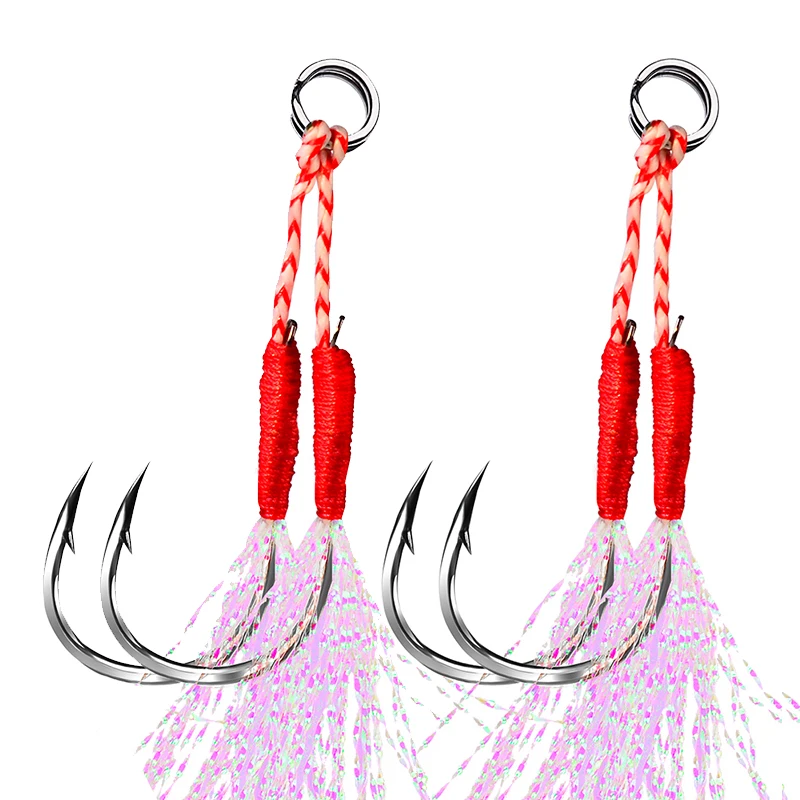 5pcs Fishing Hooks Barbed Circle Carp Hooks With Thread Feather Roped Jigging Fishing Hooks Fly Fishing Tackle 11#-15# sz018ys 10pcs fishing hooks set carbon steel single carp hook fly fishinghook jip barbed carp hooks sea fly fishing accessories tackle