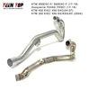 Motorcycle Exhaust Pipe For KTM 450 EXC/ 500 EXC-F 17-19 Offroad Bike Exhaust For KTM 250 EXC/ 400EXC/ 450EXC 2004-2007