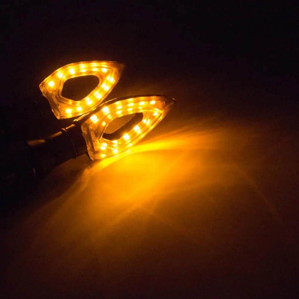 

1 Pair Convenient Multicolor Hollow-out LED Modification Turn Signal Lamps Motorcycle Part LED Signal Light LED Signal Light