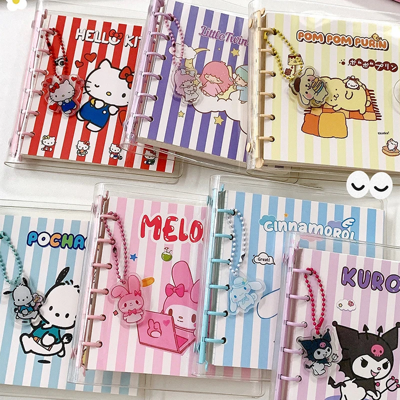 

Sanrio Notebook Kuromi Cinnamoroll Pompompurin My Melody Daily Weekly Planner Agenda Weekly Stationery Office School Supplies