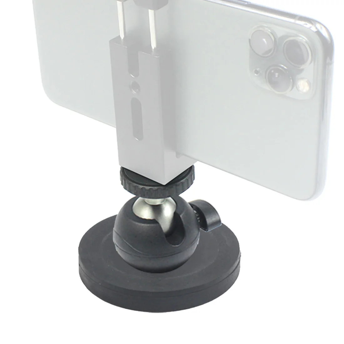 D43 D66 D88mm Magnetischer Magnetfuß Saugnapf Autotelefonhalter 1/4" Stativ Kugelkopf für GoPro Osmo Pocket Insta360 X3 Halter – Detail 9