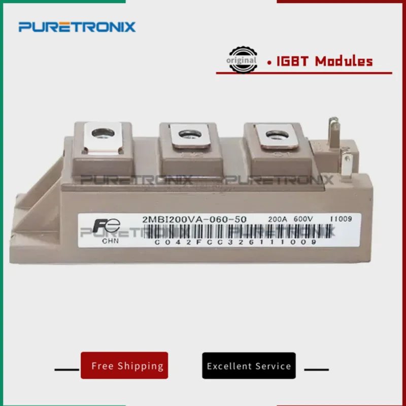 

2MBI100VA-060-50 2MBI150VA-060-50 2MBI200VA-060-50 New IGBT Modules