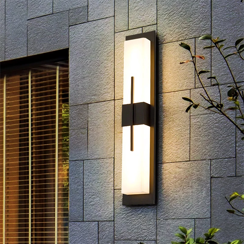 

OUFULA Contemporary LED Outdoor Wall Lamps Electric Simplicity Waterproof Balcony Hallway Courtyard Villa Gate Hotel