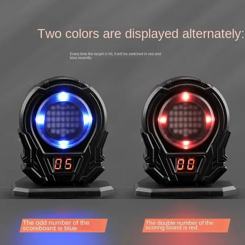 Infrared Induction Electronic Scoring Laser Target Color Sensitive Shooting Practice with Sound Effects Training Toy Equipment 2