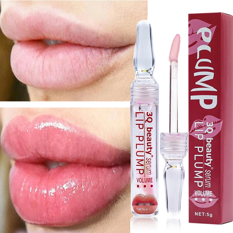 

Lip Plump Serum Increase Lips Elasticity Instant Volumising Essential Oil Reduce Fine Lines Moisturizing Nourish Sexy Lip Care