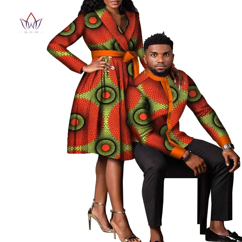 Ensemble 2 pièces de robes africaines pour femmes, Bazin Riche, tenue de soirée, chemises pour hommes, vêtements de mariage, WYQ633