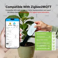 Zigbee Soil Tester 5 In 1 Moisture Fertility Temperature Humidity Luminance Detection Sensor For Z2MQTT Tuya Smart Life Optional - Image 2