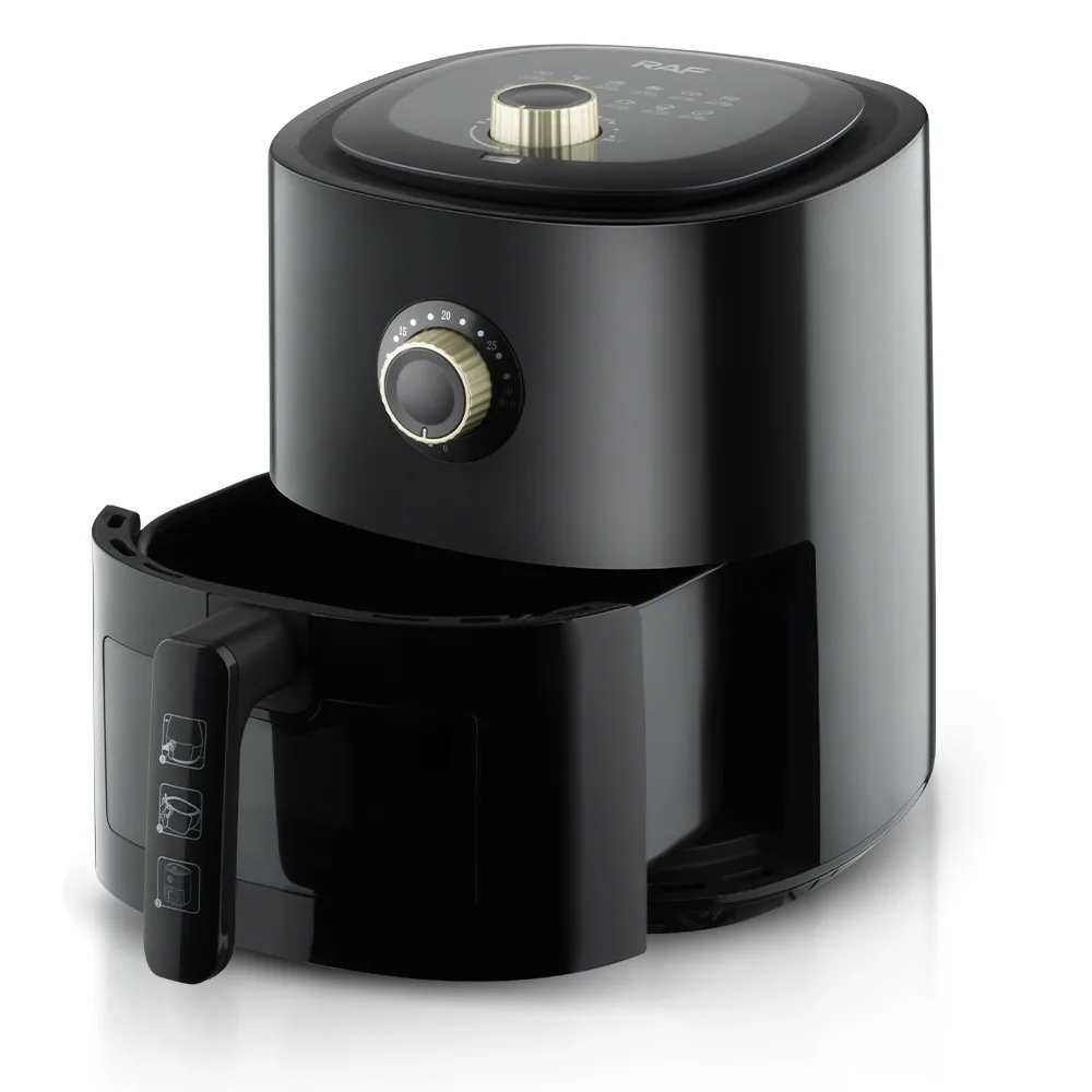 Large Capacity Air Fryer 6L - Fume-Free, Multifunctional Household Visual Electric Fryer for French Fries 5