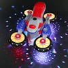 Children's electric universal motorcycle toy, boys' lighting, music, transformation, special effects toy car gift 3