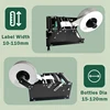 Mini Manual Labeling Machine Adhesive Sticker Handle Small Jar Plastic Round Bottle Paper Labeler Semi-auto Packing Machine 6