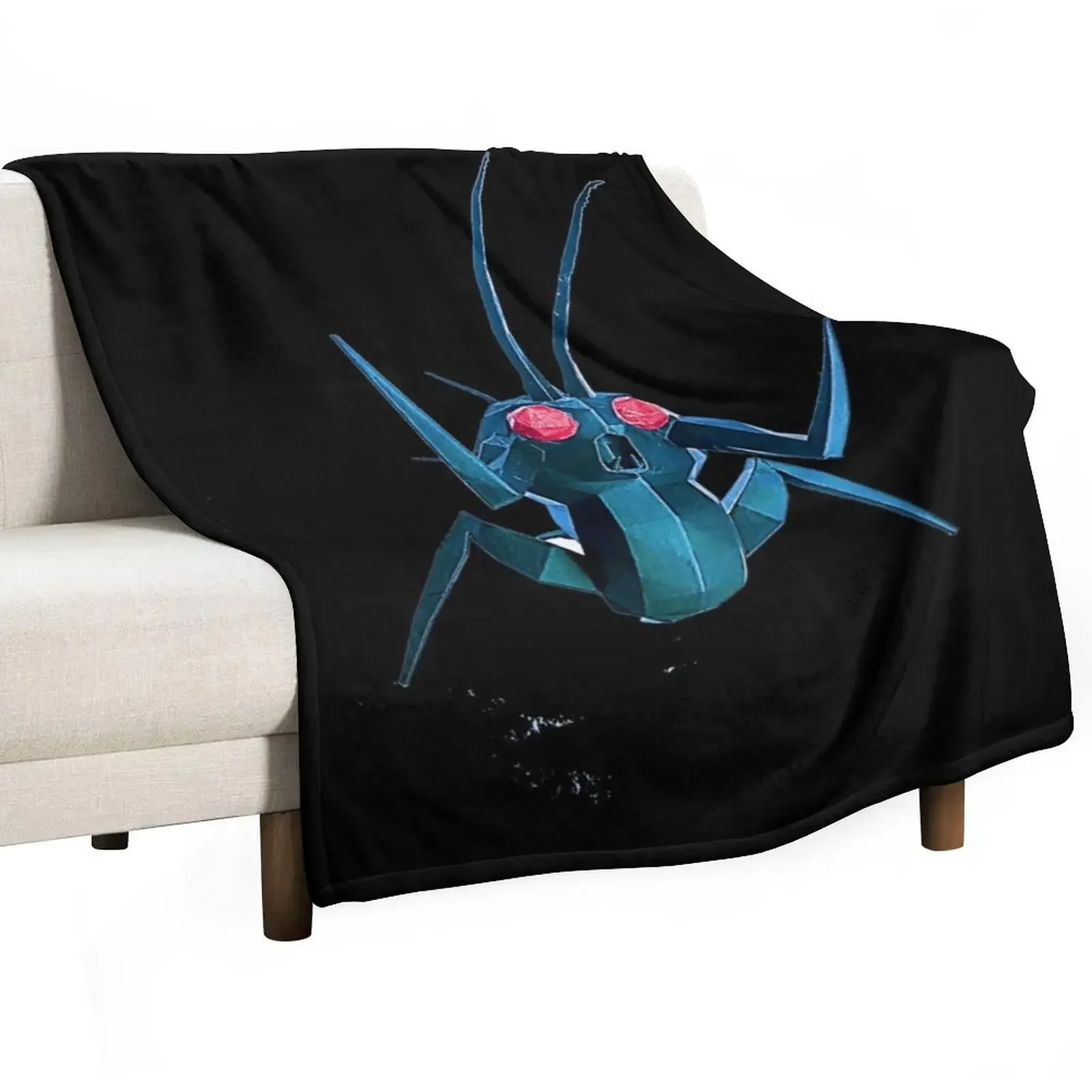 

lethal company fanart Throw Blanket Loose For Decorative Sofa Polar Blankets