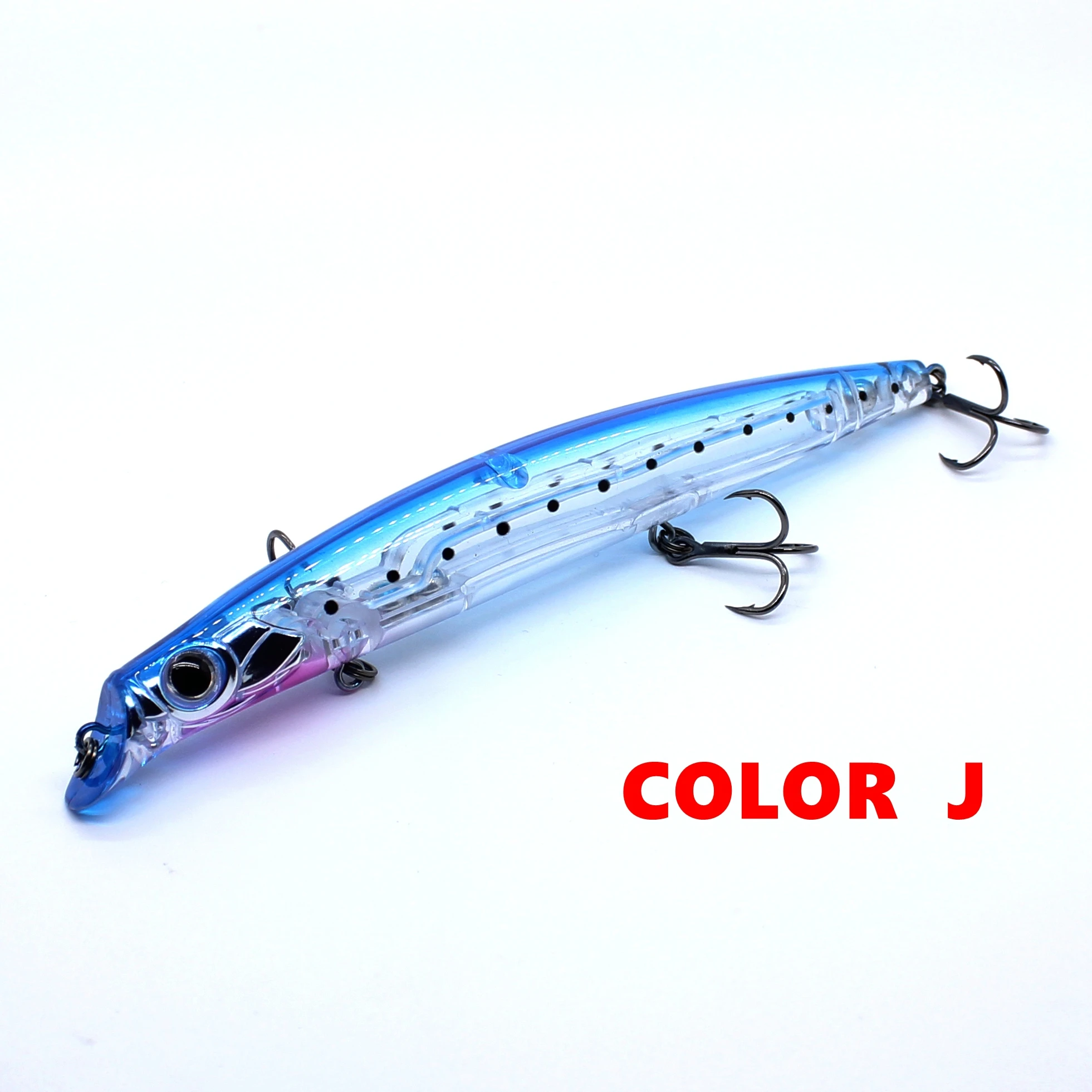 Aoclu-Jerkbait Wobbler harter Köder Minnow Stick schwimmender Angel köder Gewichts übertragungs system Easy Cast Top water Schwimmer 140mm, 18g – Detail 16