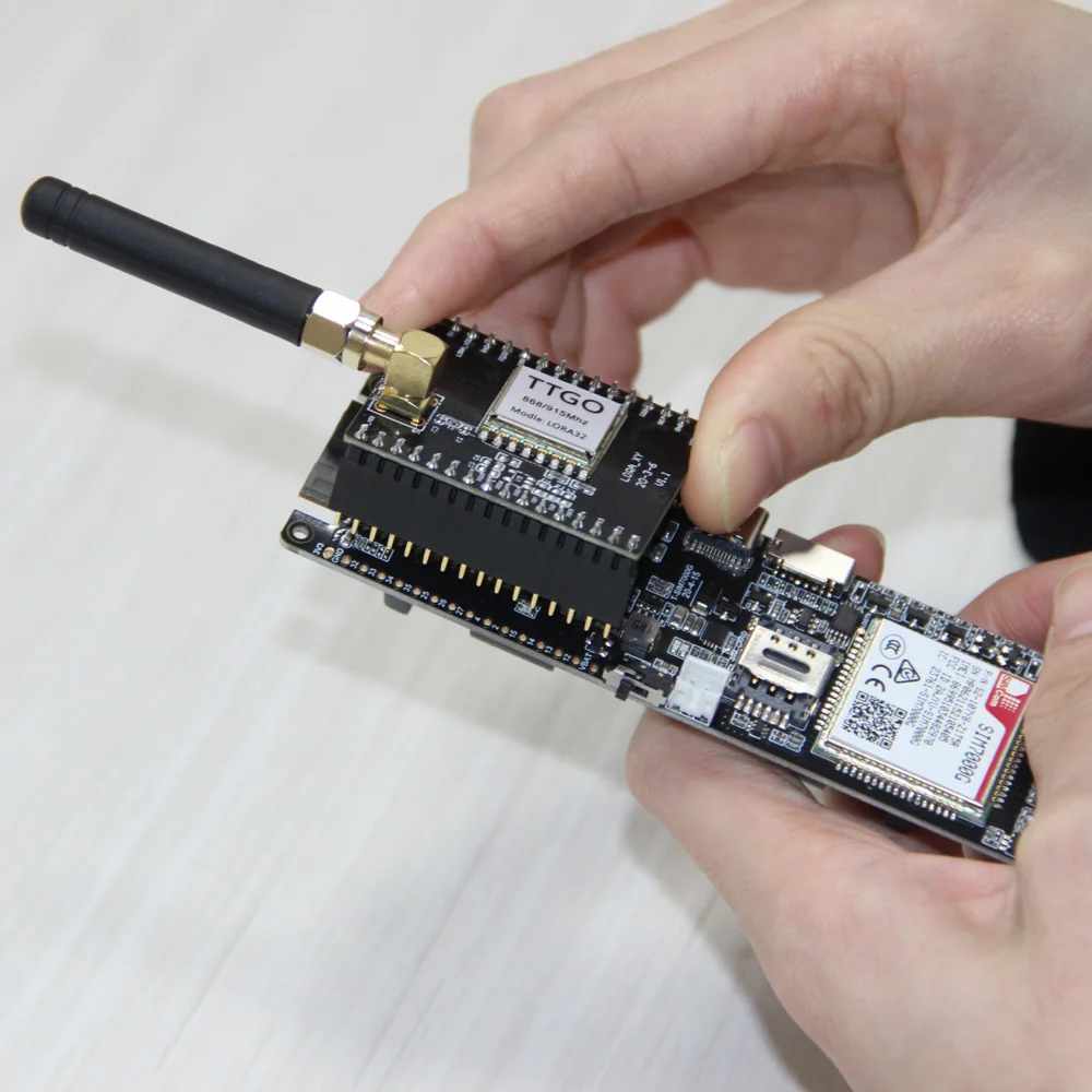 ® TTGO Accessories Shield LoRa 868/915 Mhz for T-SIM7000G ESP32-WROVER-B Develop