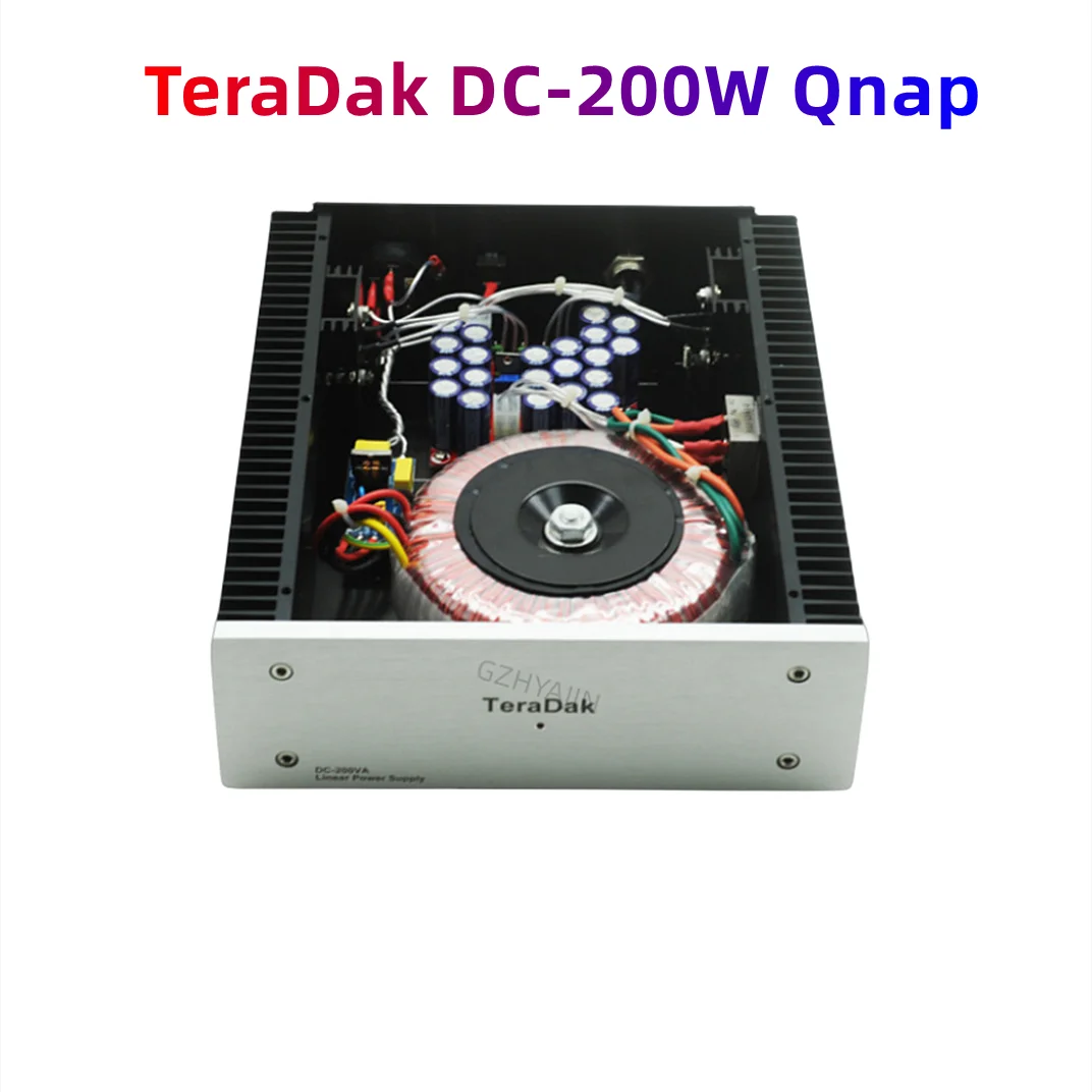 

TeraDak DC-200W Qnap TVS-951X NAS сетевое хранилище HiFi Fever Линейный источник питания 12V13A