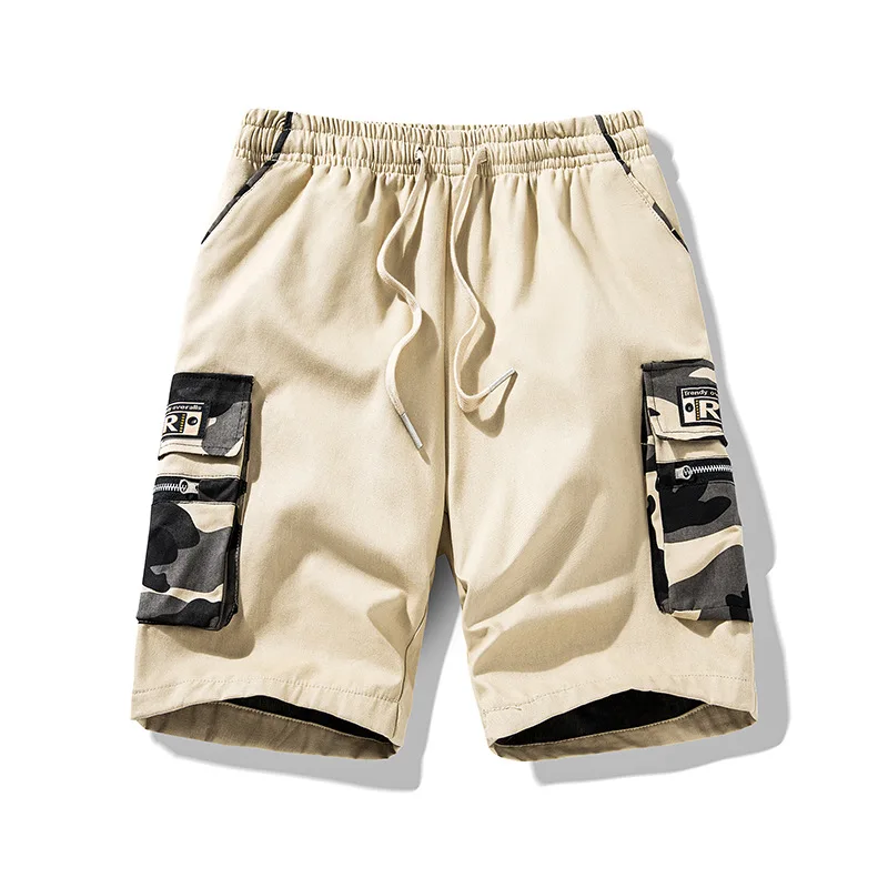 

Men's Cargo Shorts Summer Cotton Fashion Multi-Pocket Camouflage Male New Loose Military Tactical Casual Shorts Cargo Pants