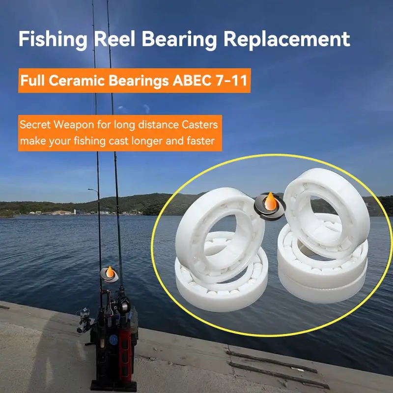 Ceramic Ball Bearing MR74 1Pcs 4x7x2.5mm