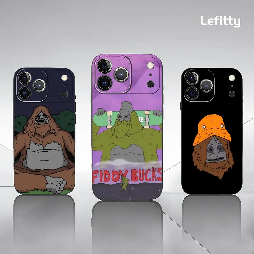 Anime S Sassy The Sasquatch Phone Case For IPhone 17 16 15 14 13 12 11 anime-s-sassy-the-sasquatch-phone-case-for-iphone-17-16-15-14-13-12-11