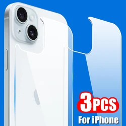 Premium Back Screen Tempered Glass Protector - Ultra - Clear and Durable Film for Enhanced Device Protection (For iPhone 13 ProMax)