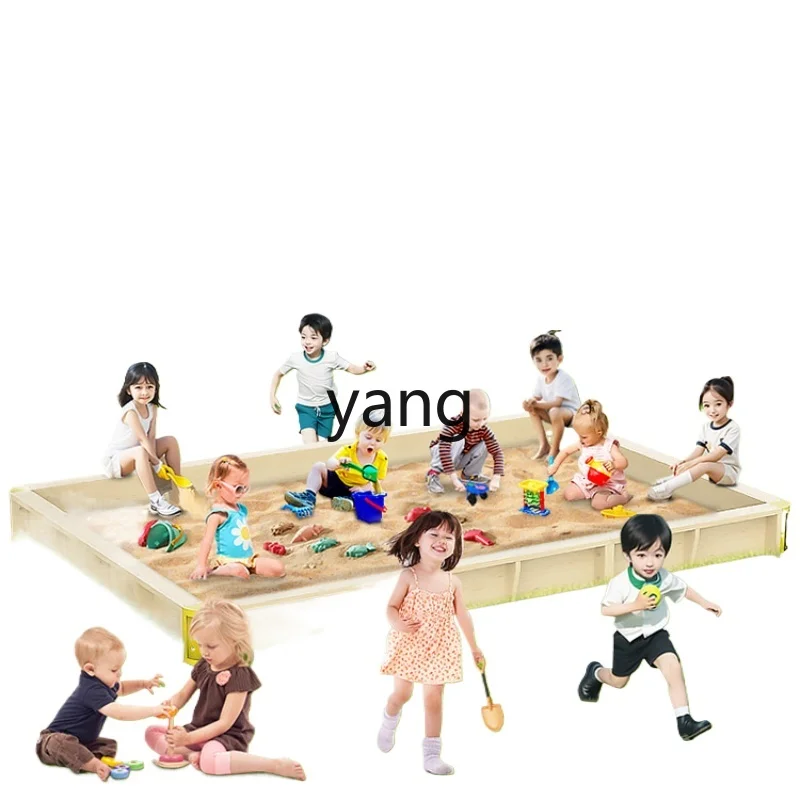 CX Big Sand Basin Children Indoor Play Sand Suit Outdoor Baby Basin Toy Fence