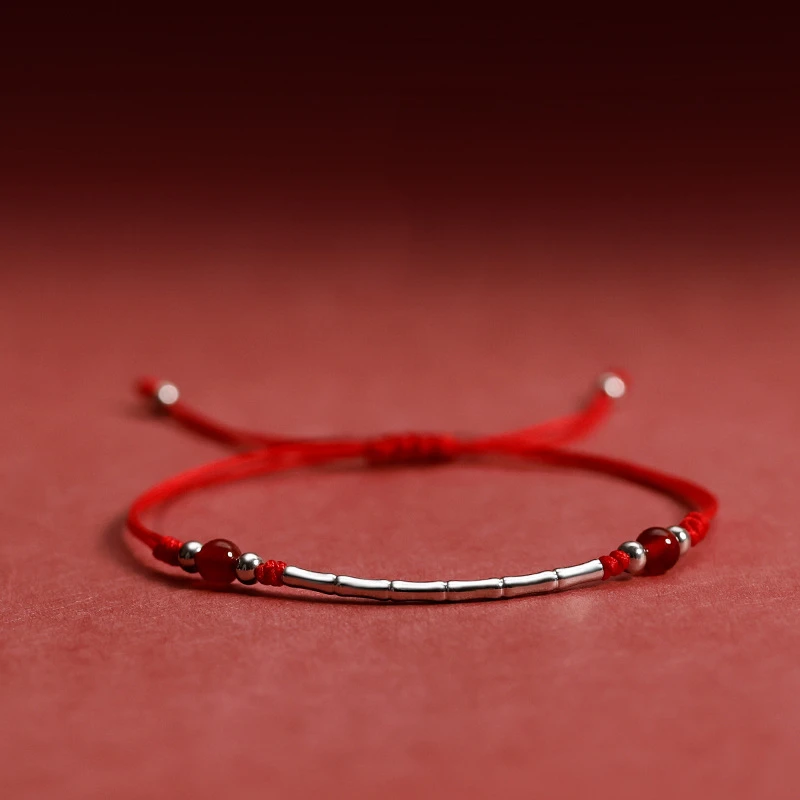 Chinesischen Stil Koi Handgemachte Geflochtene Armband für Frauen Männer Mode Glück Rot Seil Fisch Armbänder Paar Amulett Freundschaft Geschenke – Detail 20