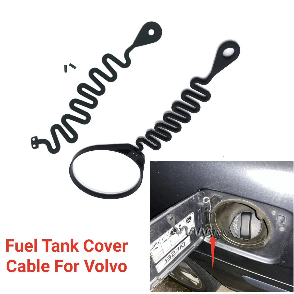 

Fuel Tank Cover Cable For Volvo S80 S60 S40 S60L XC60 XC90 V40 C30 C70 V70 31261589 Car Line Wire Petrol Diesel Gas Oil Rope