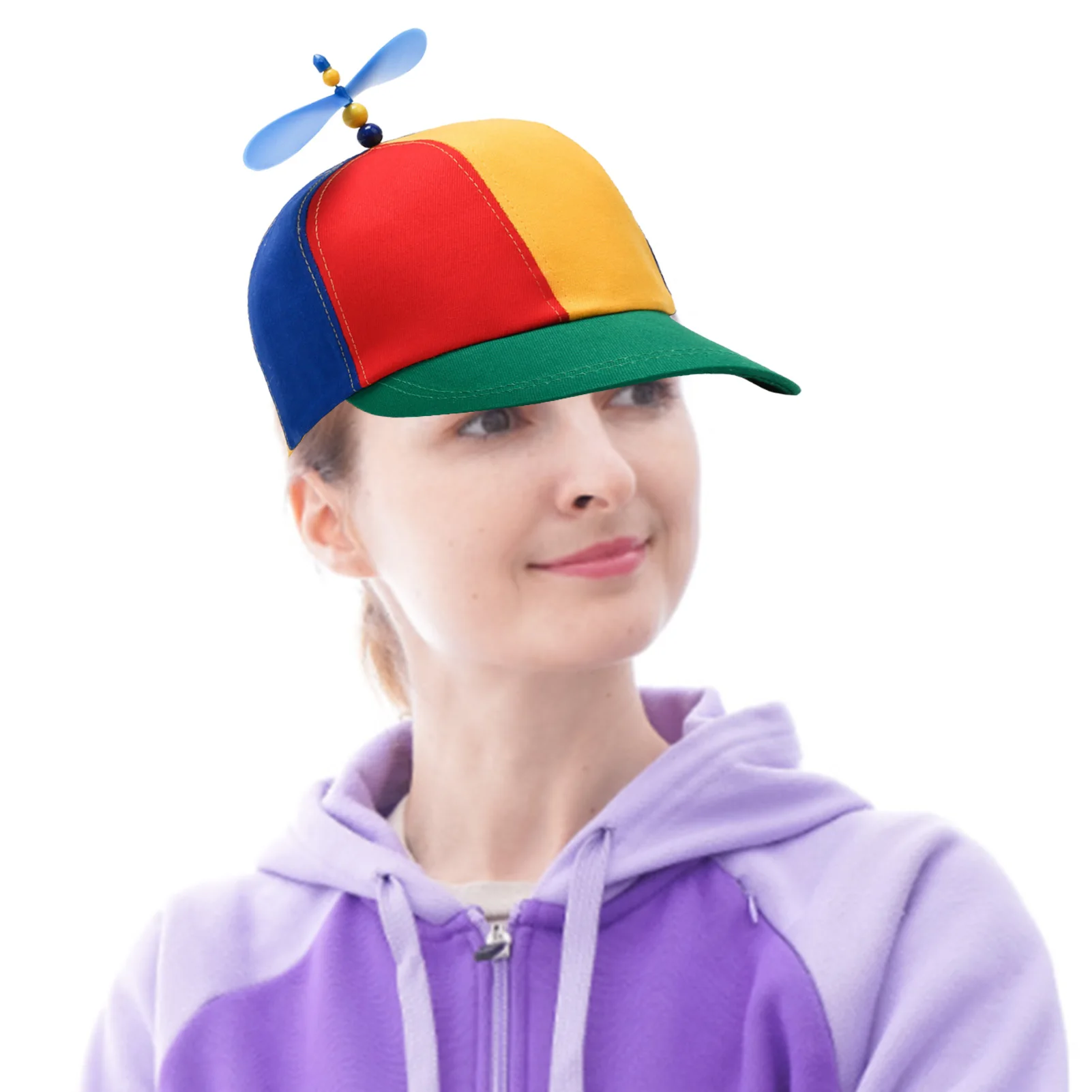 Funny Hats For Adults Framendino, Flat Brim Adult Rainbow