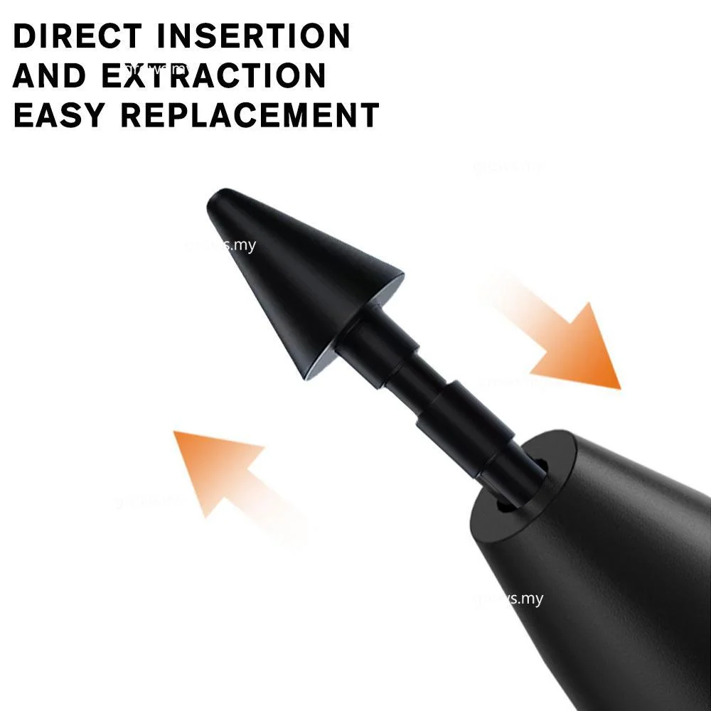 1-4PSC 2.0 Black Pen Tip For Xiaomi Pad 5/5 Pro Smart Pen Nib Refill Accessories Set For XIAOMI Stylus Pencil Tips