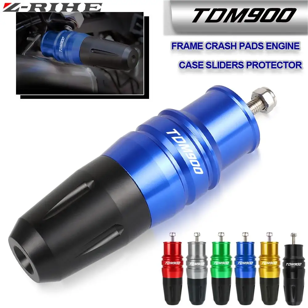 

For YAMAHA TDM900 TDM 900 2015 2016 2017 2018 2019 2020 Motorcycle Accessories Frame Crash Pads Exhaust Sliders Crash Protector