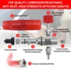 Pressure Washer Stainless Steel Snow Foam Lance Foam Cannon Foam Nozzle for Karcher Bosche Bort Huter Nilfisk Stihl Lavor 4