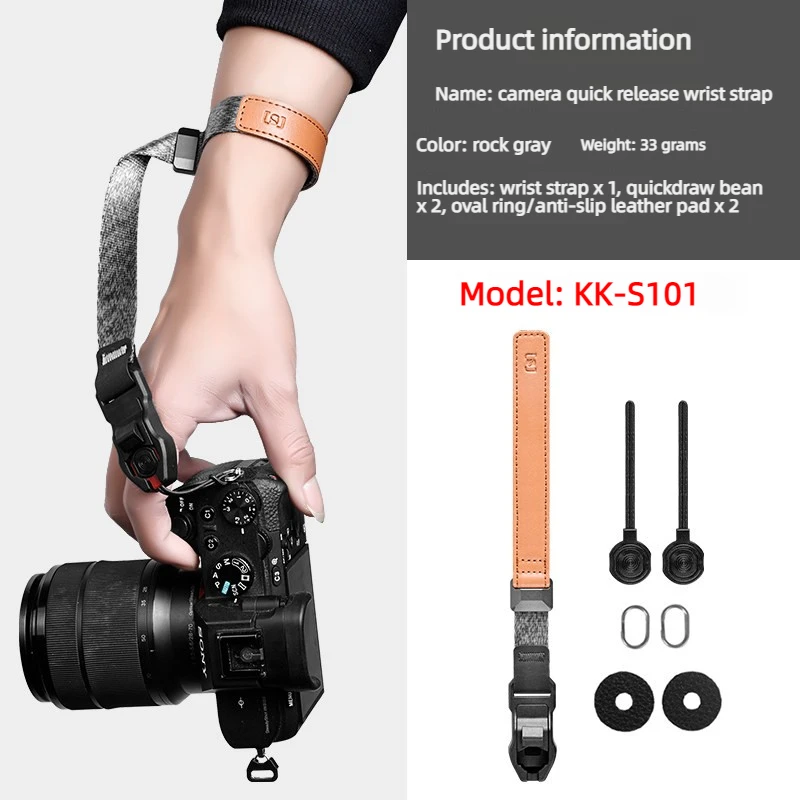 Quick Release Wrist Strap for Compact Digital Cameras