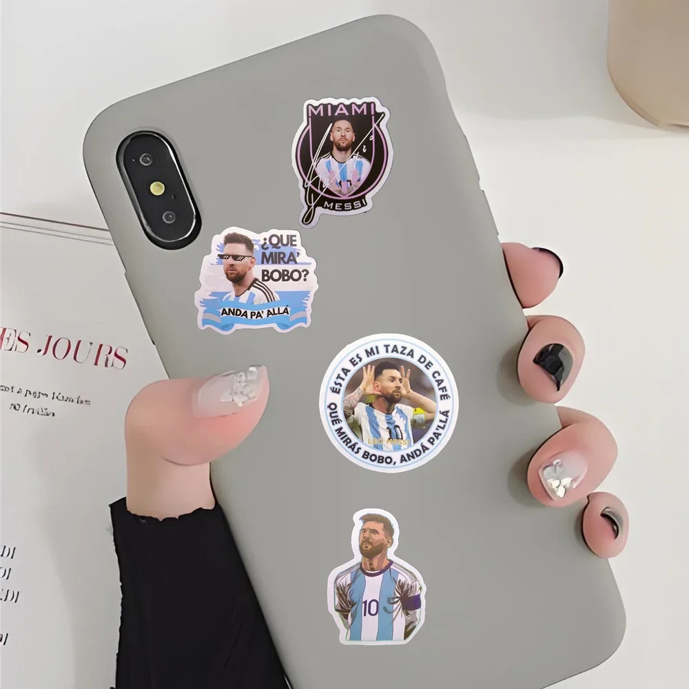 Fan Club Bar Bedroom Living Room Decoration Office Home Self Adhesive Wall Stickers Messi Event Highlights Stickers No Repeat