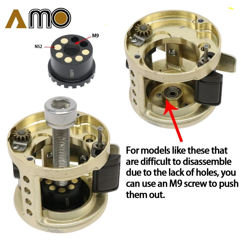 AMO DIY シマノ カルカッタ コンクエスト 50/51/50S/51S と カルカッタ
