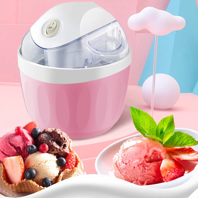 Mini machine à glace entièrement automatique, machine à milkshake
