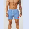 2025 YA Summer Men's Shorts Jogger Exercise and Fitness Quick-drying Breathable Casual Beach Pants 4-point Shorts young 6