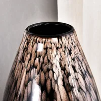 European Luxury Glass Vase Modern Art Dried Flower Arranger Gradient Sample Room Decorative And Crafts Display 2