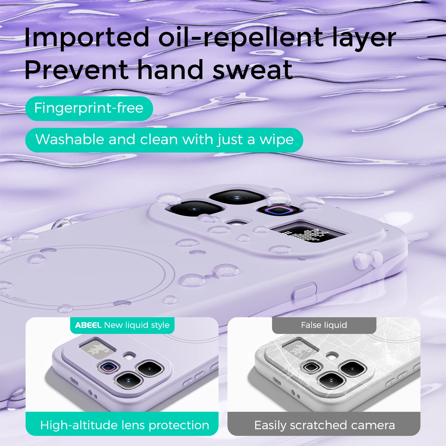 Luxury Liquid Silicone Magnetic Skin-Friendly TPU Phone Case Cover - Skinny Fudna Edition