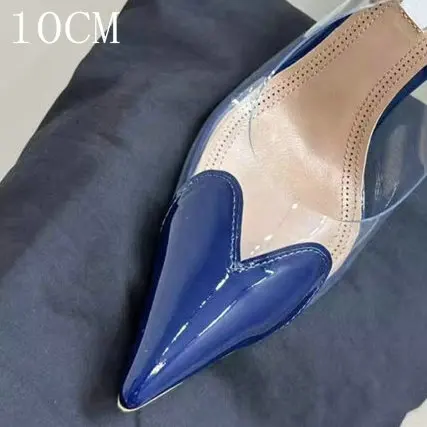 Dark Blue 10CM Heel