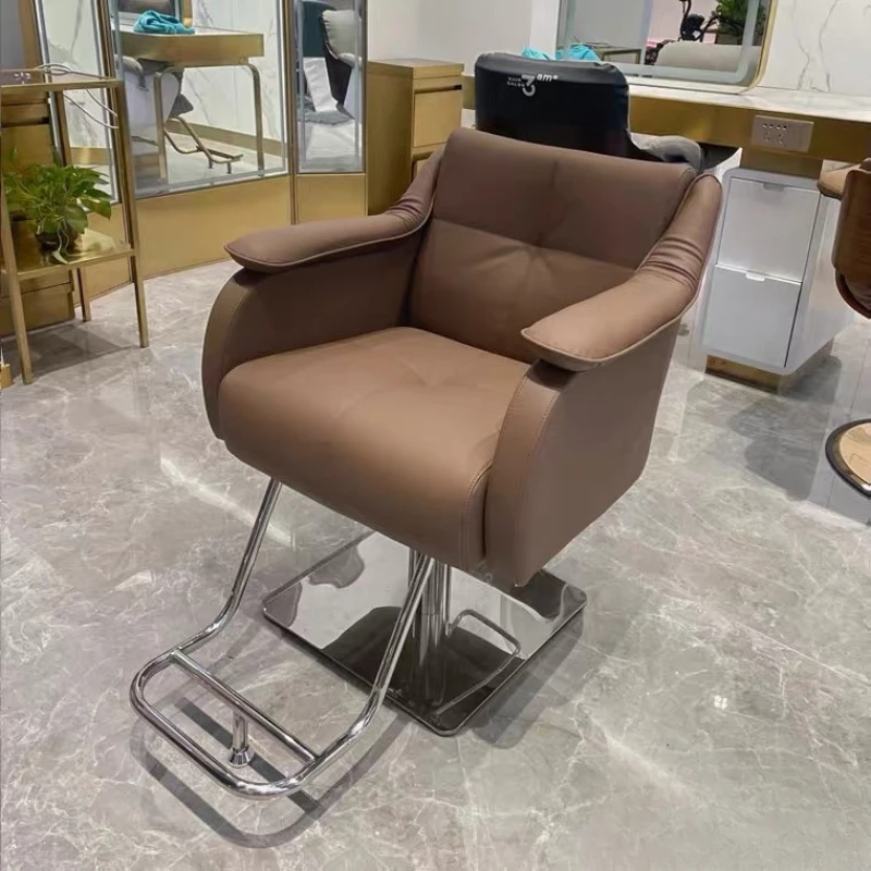 

Hair Dresser Barber Chairs Barbershop Pedicure Manicure Nail Spa Barber Chairs Luxury Ergonomic Sillas Salon Furniture MR50BC