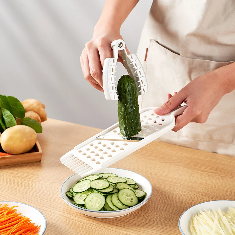 Japanese Tools Plastic Vegetable Cutting Hand Guards Shredding Anti-cutting Finger Protective Cover Kitchen Gadgets
