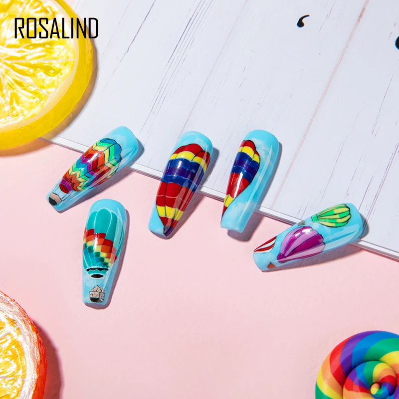 7ml Gel Nail Polish Glass Bottle Matt Top Base Soak Off UV LED Nail Lacquer Rainbow Color Gel Varnish Semi Permanent nail polish