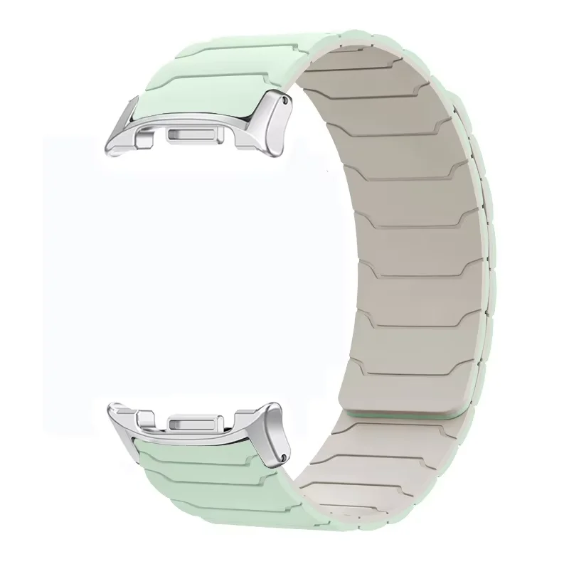 Magnetic Silicone Sports Watch Strap - Universal Fit, Sleek & Durable Bracelet Design