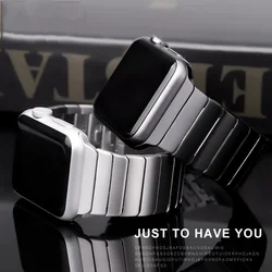 Metal Strap for Apple Watch Band 49mm 45mm 41mm 44mm 40mm Stainless Steel Butterfly Link Bracelet iWatch Ultra 8 7 6 5 4 3 SE