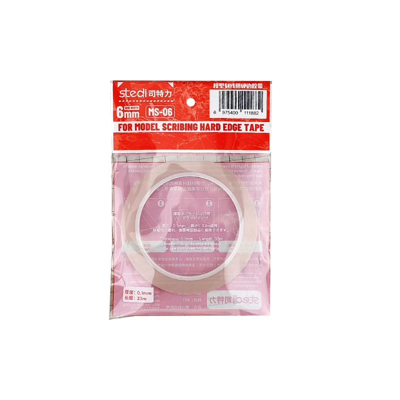 【Limited Quantity】 3/6mm Scribing Tape 33m Length Carving Cutting Line Masking Tape For Model Line Scribing Tape For Panel Lines Model Tool