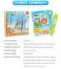 English Language Reading Book Learning E-book for Children Interactive Voice Reading Machine Early Educational Toys Kids Gift 6